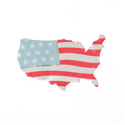 Merica! Die-Cut Napkins - 16 Pk.