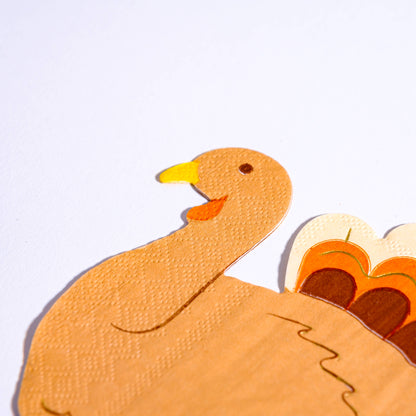 Harvest Turkey Napkins