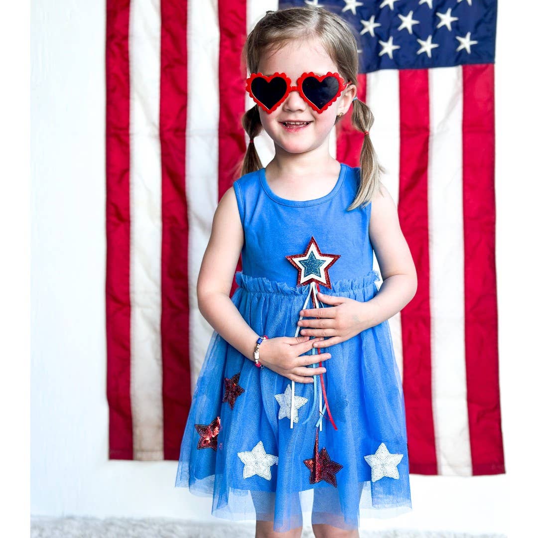 Patriotic Star Wand - 4th of July - Dress Up - Kids Wand