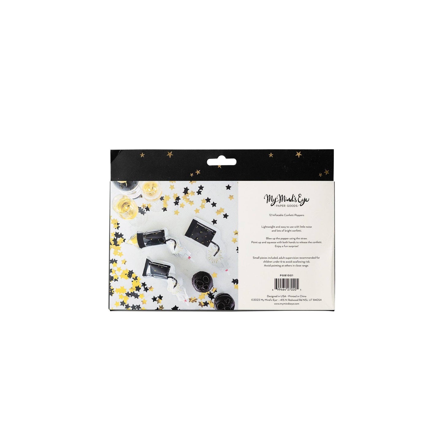 PGB1001 - Happy New Year Confetti Poppers