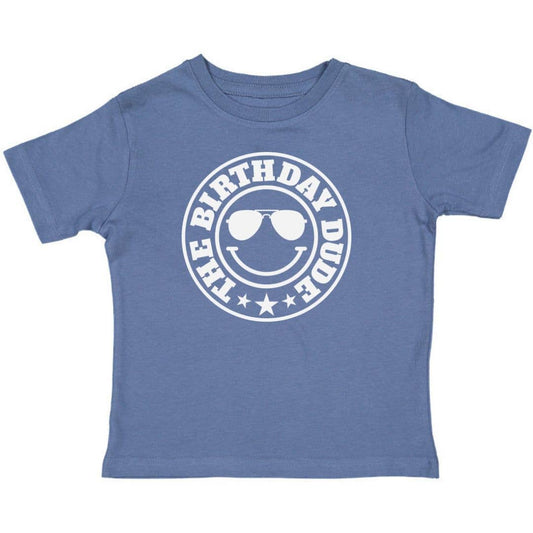 The Birthday Dude Short Sleeve T-Shirt - Kids Birthday: 12-18M