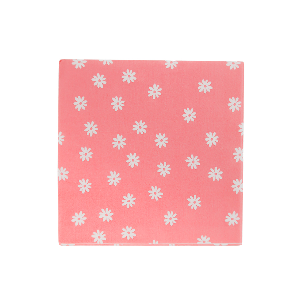 Camp Bachelorette Daisy Cocktail Napkins