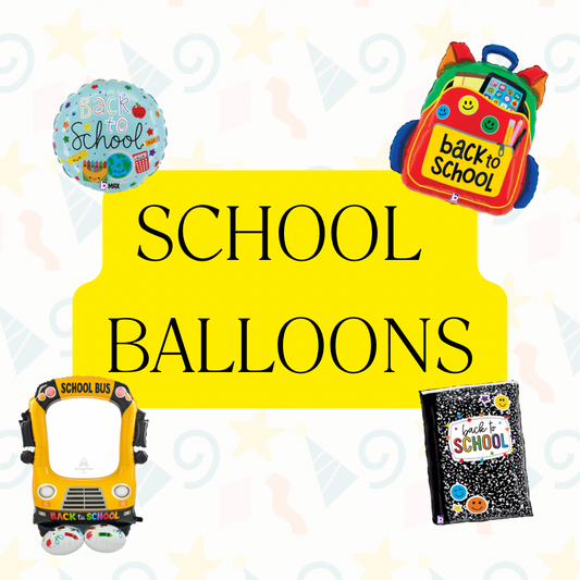 Back to School Balloons 🎈PICK-UP IN SHOP ONLY🍎