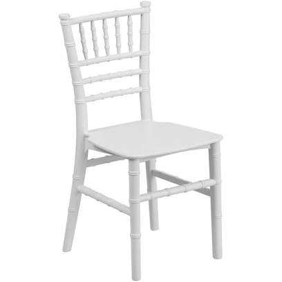 Kids Table & Chair Rental- White