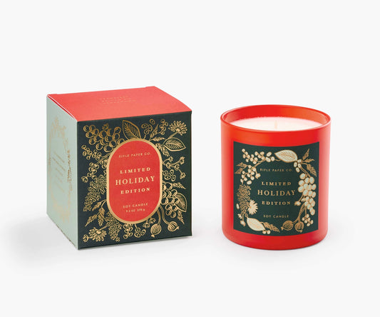 Holiday 9.5 oz Candle