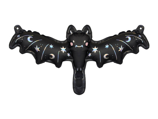 Foil Balloon Bat- Black