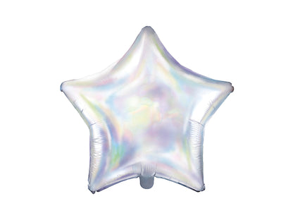 Foil Balloon Star- Iridescent