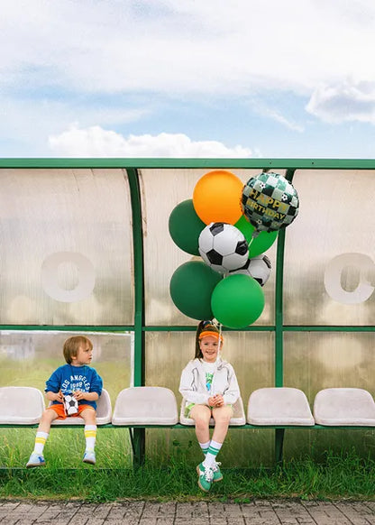 Foil Balloon Happy Birthday with Balls