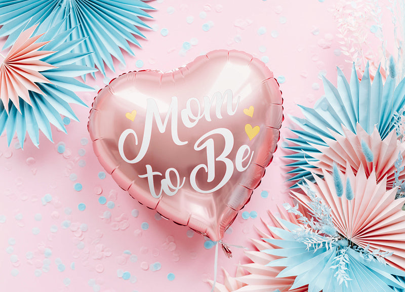 Mom to Be Balloon-Pink