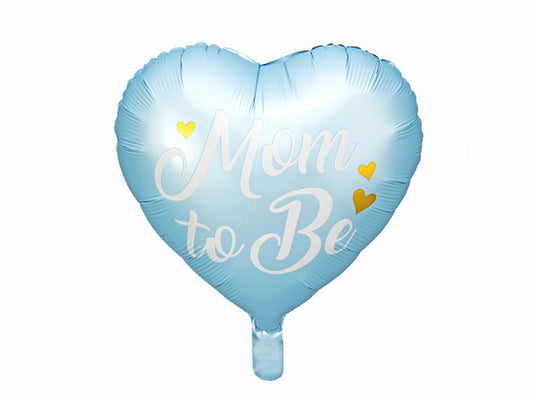 Mom to Be Foil Balloon-Blue