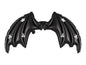 Foil Balloon Bat Wings- Black Matte with Stars