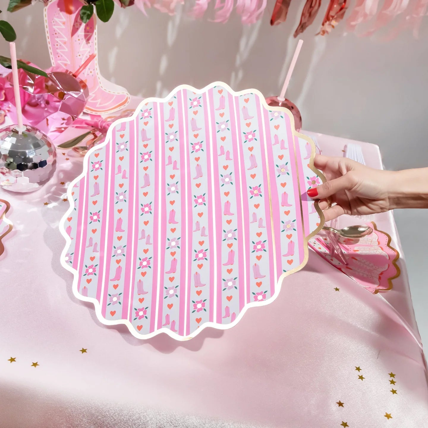 Boot Scoot Blooms Placemats