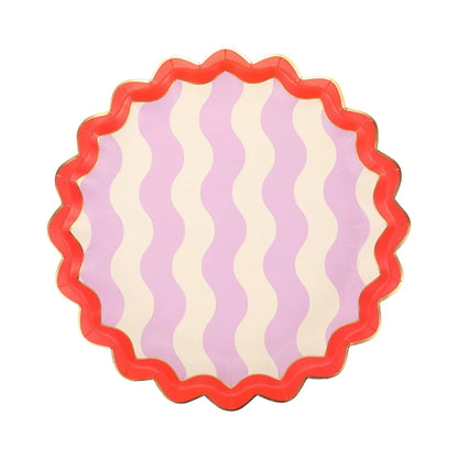 Wavy Wishes Dinner Plates