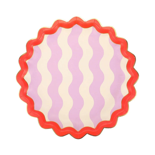 Wavy Wishes Dinner Plates