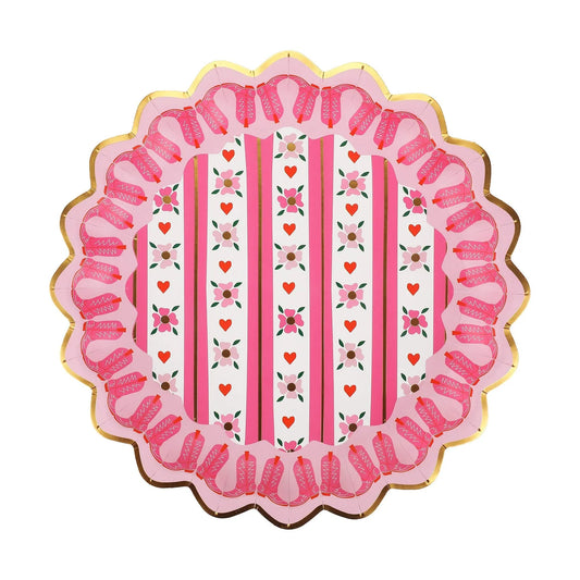 Boot Scoot Blooms Dinner Plates