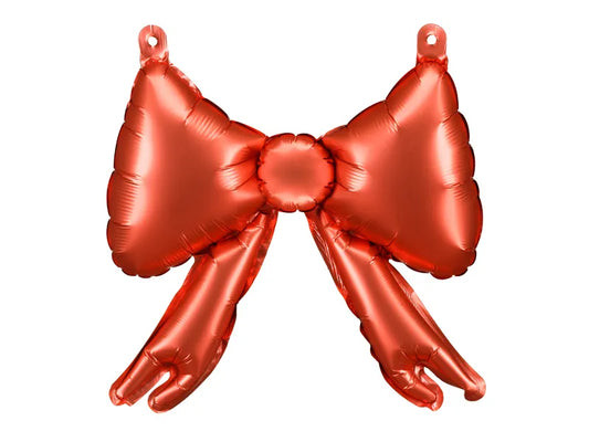 Foil Balloons for Garlands- Bow, Red