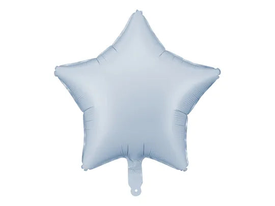 Foil Balloon Star Misty Blue