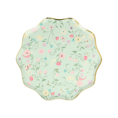 Laduree Paris Floral Side Plates