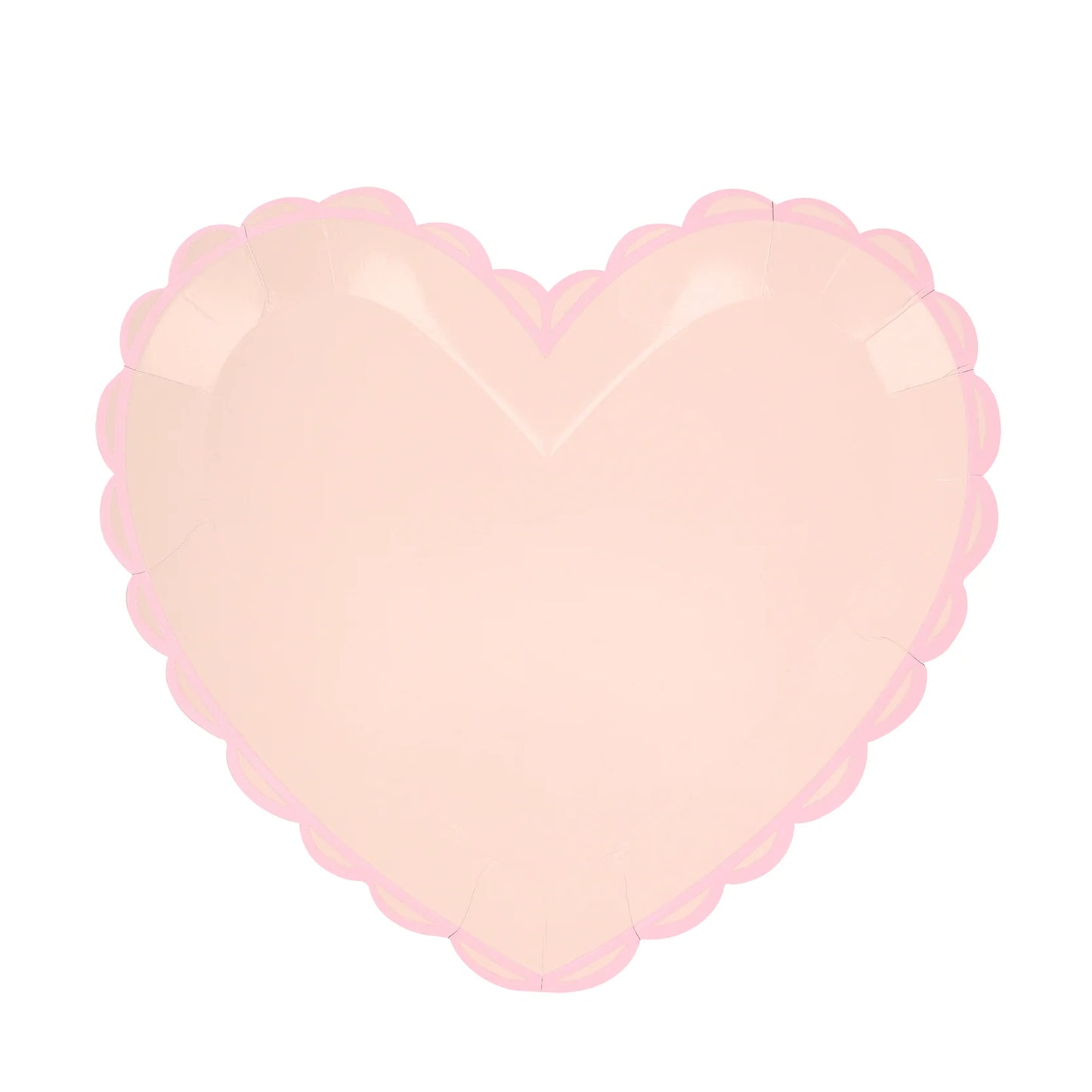 Pastel Heart Large Plates