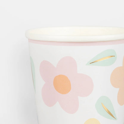 Happy Flowers Cups