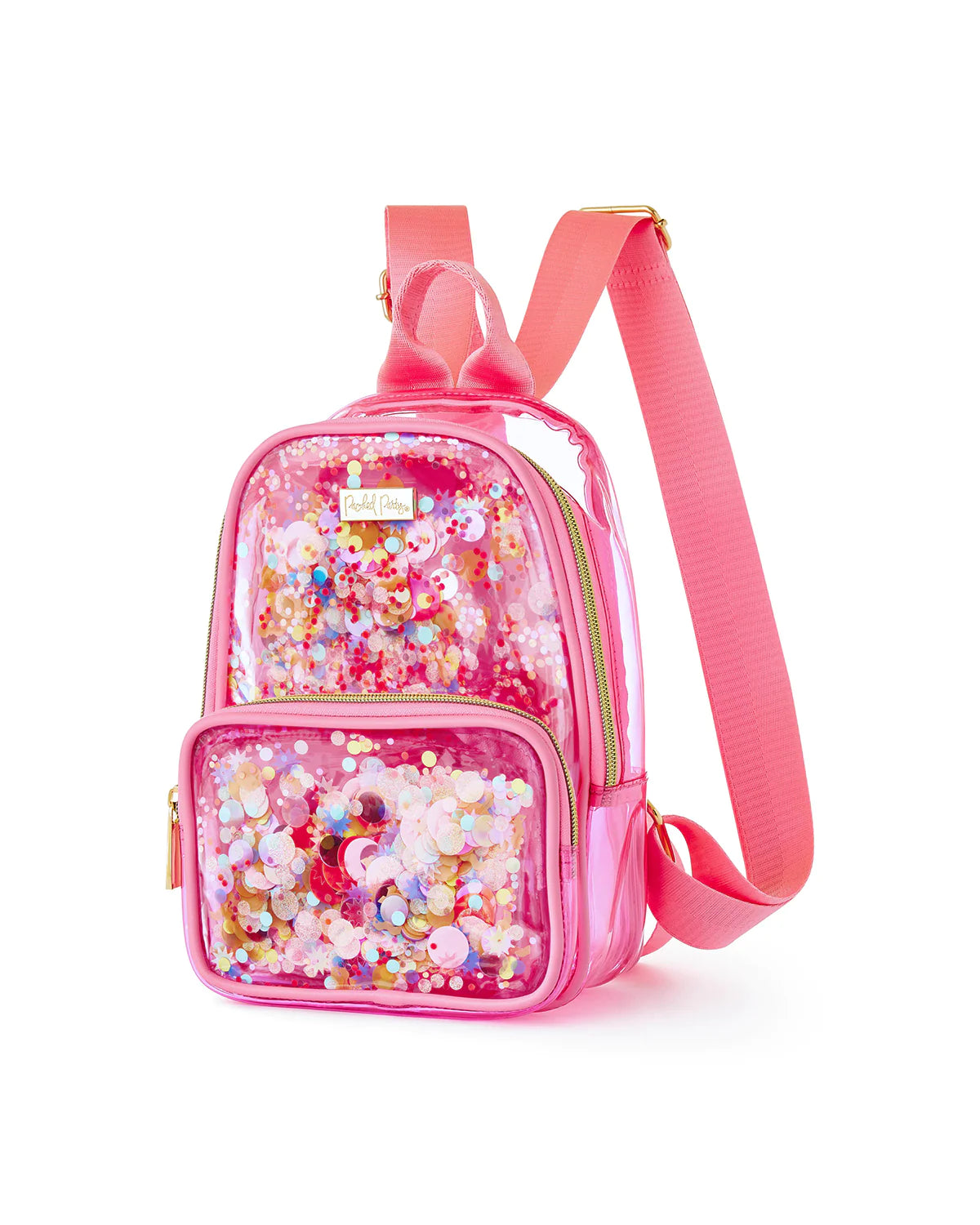 Bring on the Fun Mini Clear Confetti Backpack