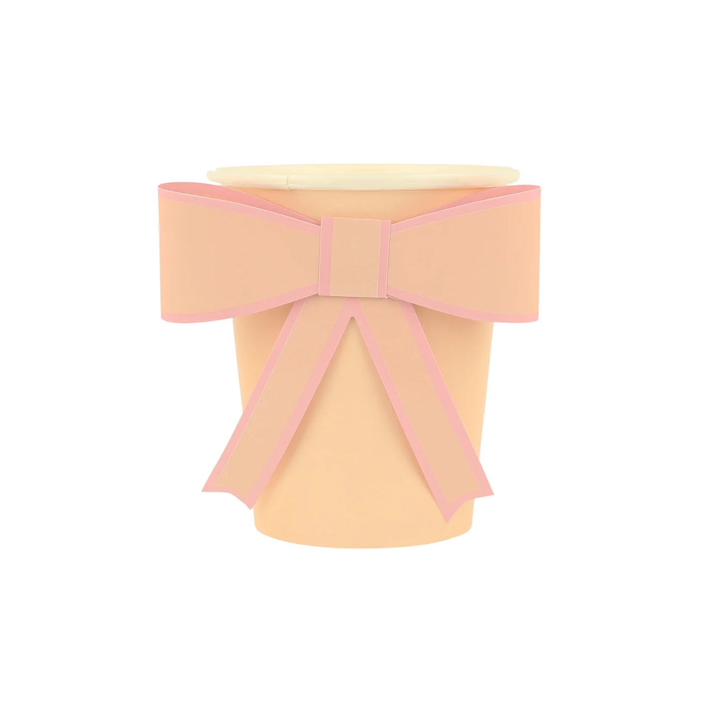 Pastel Bow Cups