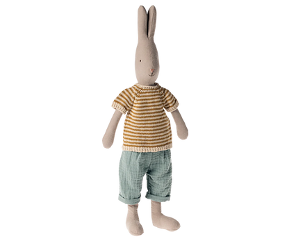 Rabbit size 3, Classic - Knitted shirt and pants