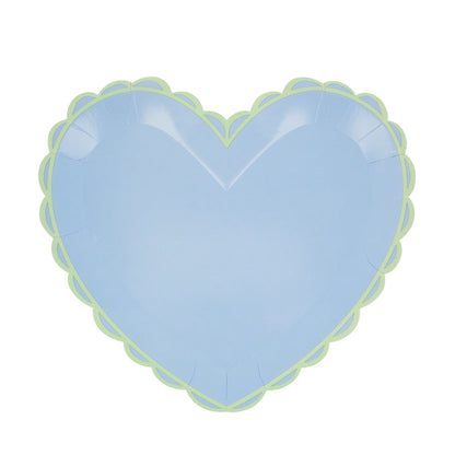 Pastel Heart Large Plates