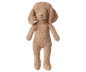 Poodle dog, Vintage plush - Dusty powder