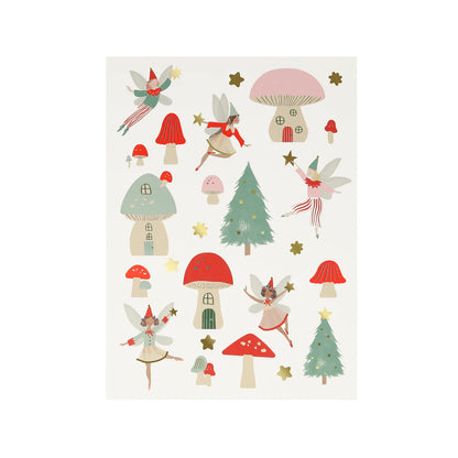 Christmas Fairy Sticker Sheets (x 10)