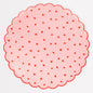 Heart Pattern Dinner Plates