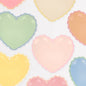 Pastel Heart Large Plates