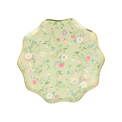 Laduree Paris Floral Side Plates