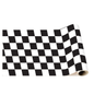 BLACK & WHITE CHECKER TABLE RUNNER