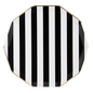 BLACK NOIR SIGNATURE CABANA STRIPE PLATES
