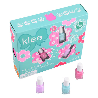 Fairy Showers - Klee Kids Water-Based Nail Polish Set: Fairy Showers