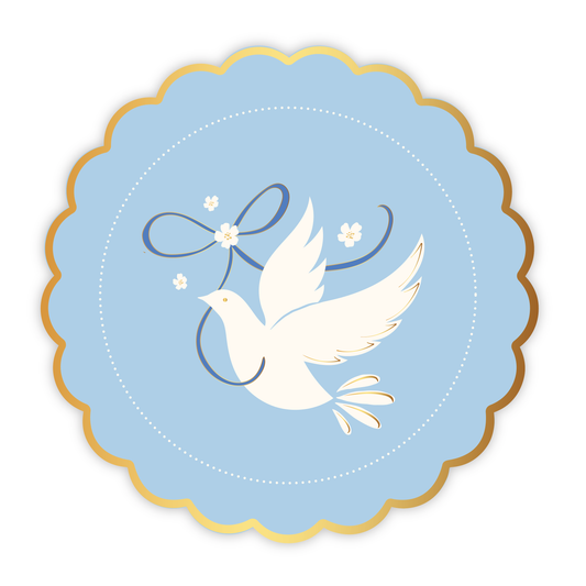 DOVE SKY BLUE SMALL PLATES