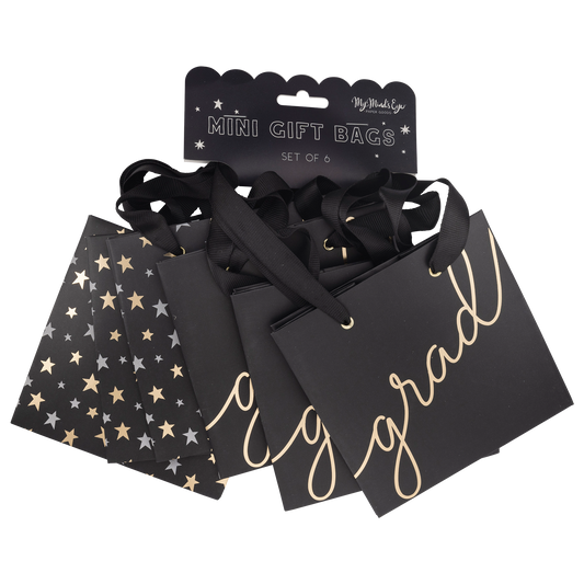 Grad Stars Gift Bag Set of 6