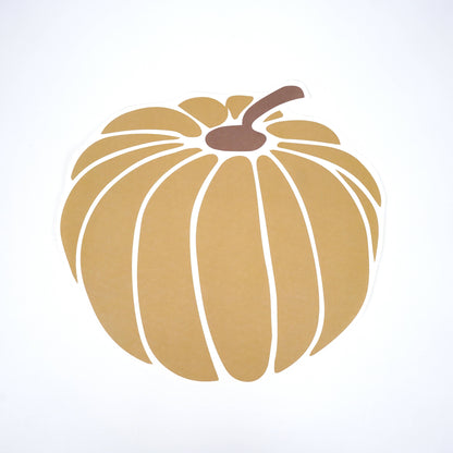 Harvest Pumpkins Paper Placemats