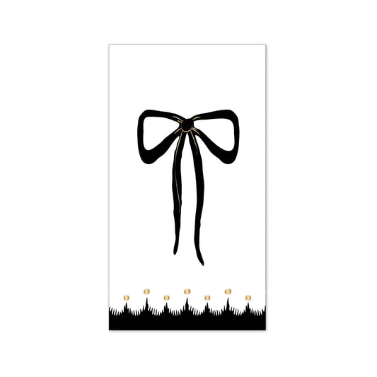 ELEGANT HALLOWEEN GUEST TOWELS