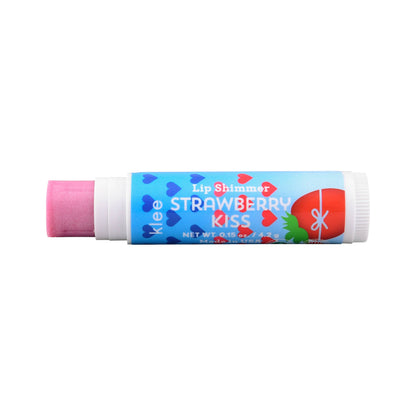 Strawberry Kiss - Natural Lip Shimmer: Strawberry Kiss