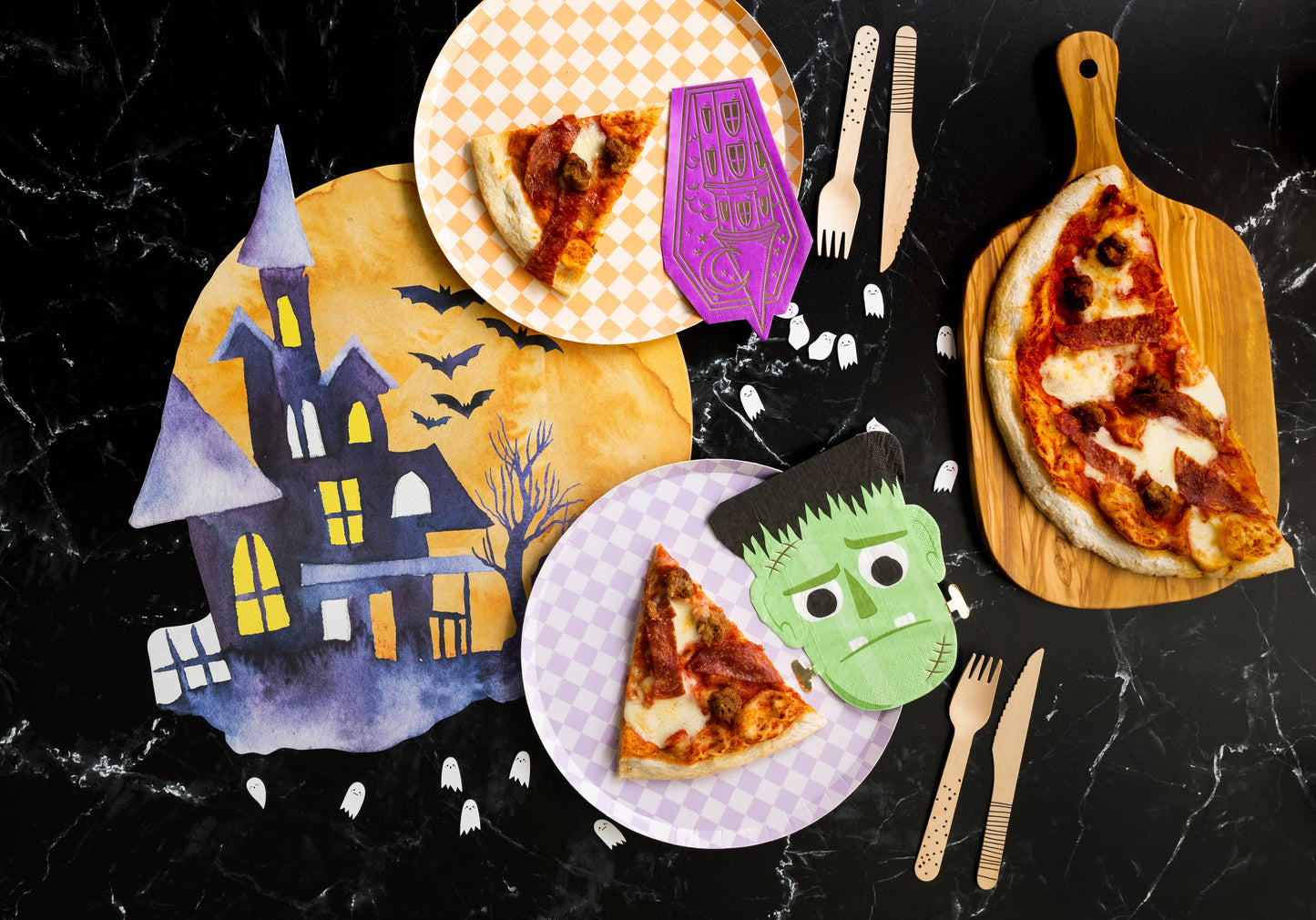 Happy Haunting Paper Placemat