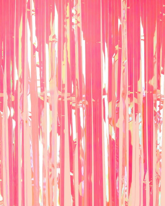 Pink Foil Curtain, Birthday Party Decor, Supplies,Photobooth