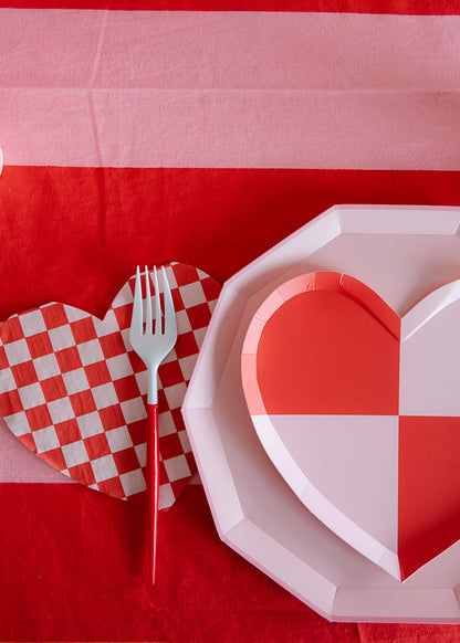 CHECK MATE HEART LARGE NAPKINS
