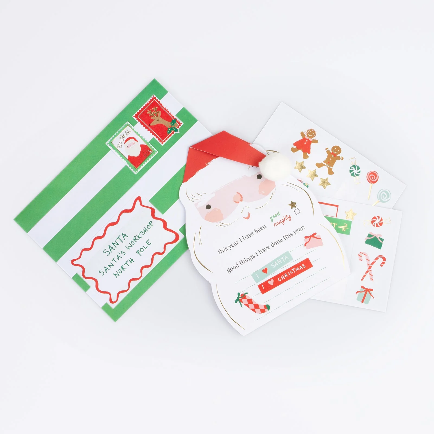 Letter-to-Santa Wishlist Kit