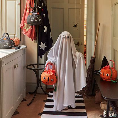 Trick Or Treat Pumpkin Basket Bag