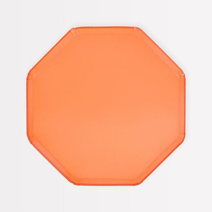 Papaya Side Plates (x 8)