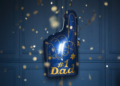 Foil Balloon #1 Dad Foam Finger