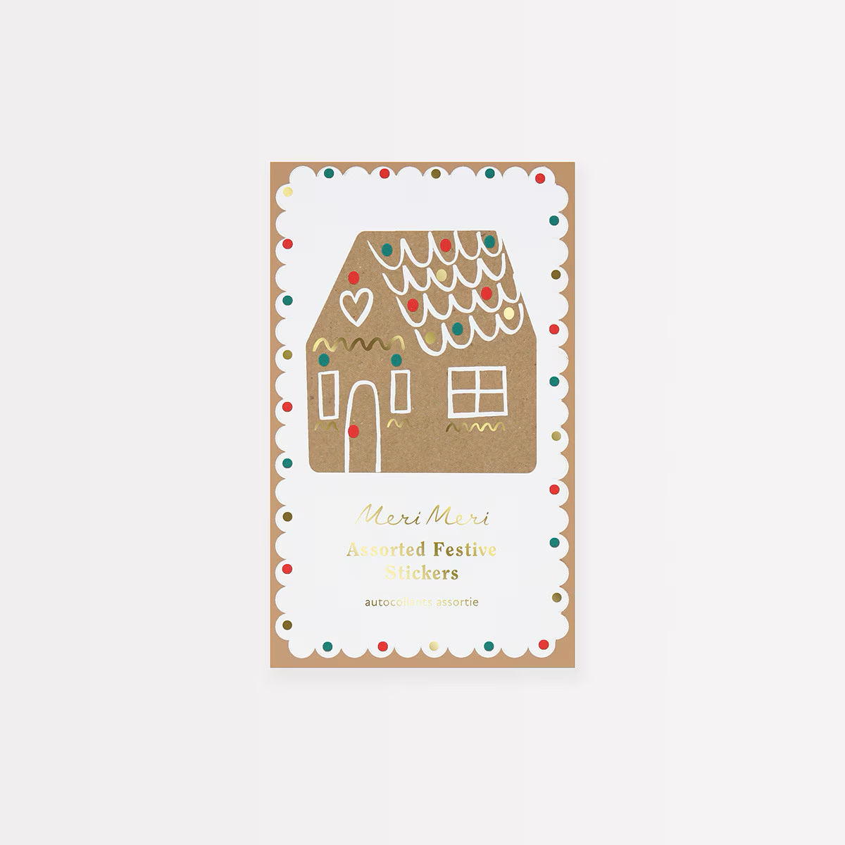 Gingerbread Stickers (x 50 sheets)