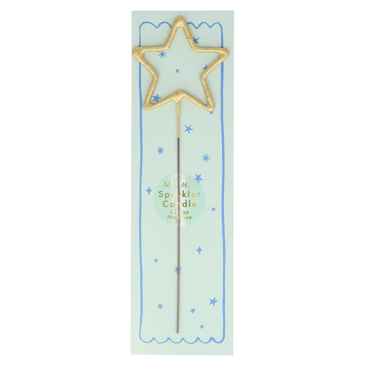 Gold Sparkler Candle